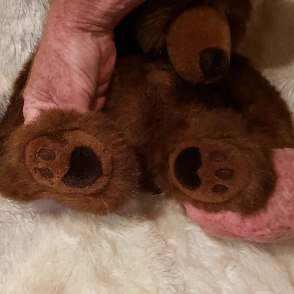 Russ Berrie Brown Plush Teddy Bear Stuffed Animal